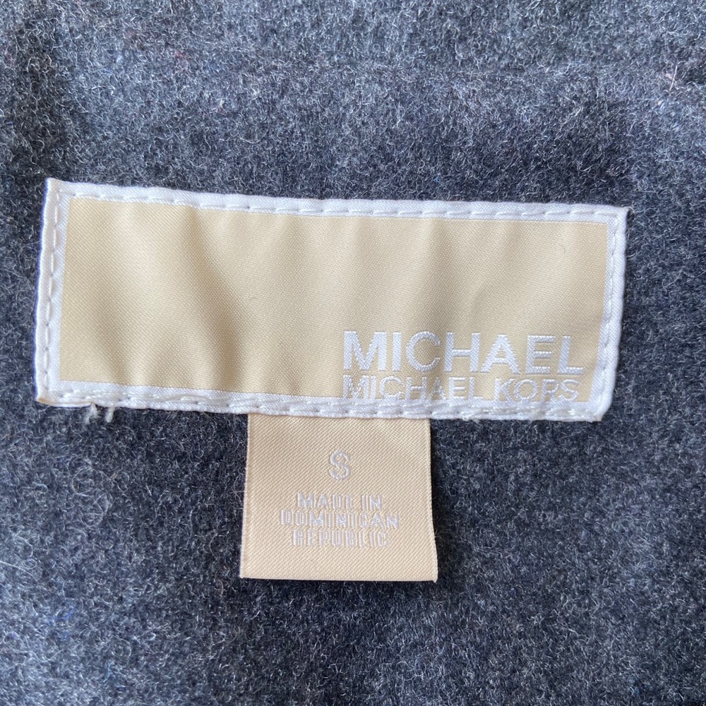 Michael Kors Wool Coat - Gray - Picture 6 of 7